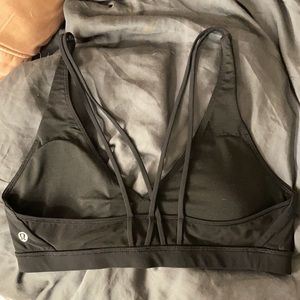 Black Freely Flexed Bra Lululemon